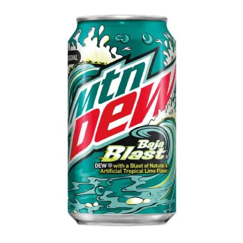 Explosión de Baja Mountain Dew USA