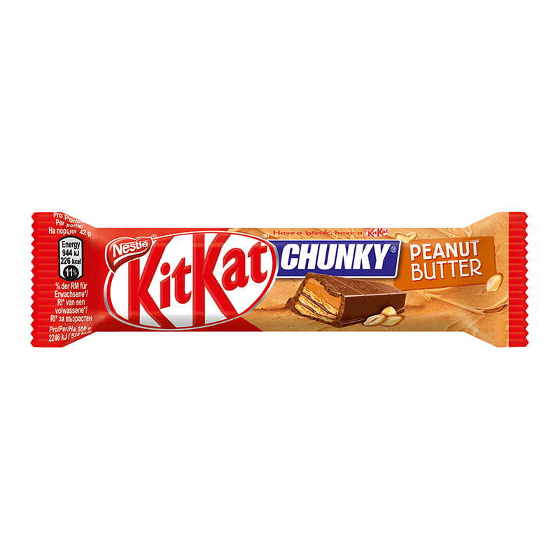 Kit Kat Chunky Burro di Arachidi 42g