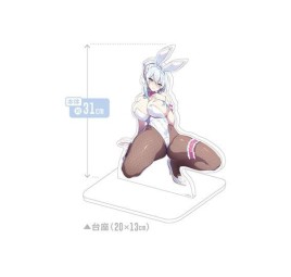 Original Character figurine acrylique Mifuyu Yukino Bunny Ver. 35 cm