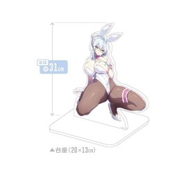 Personaggio originale Figura acrilica Mifuyu Yukino Bunny Ver. 35 cm