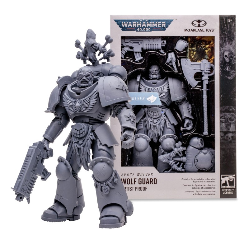 Figura Warhammer 40k Space Wolves Wolf Guard (Artist Proof) 18 cm