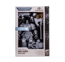 Figura della guardia del lupo degli Space Wolves (prova d'artista) - Warhammer 40k