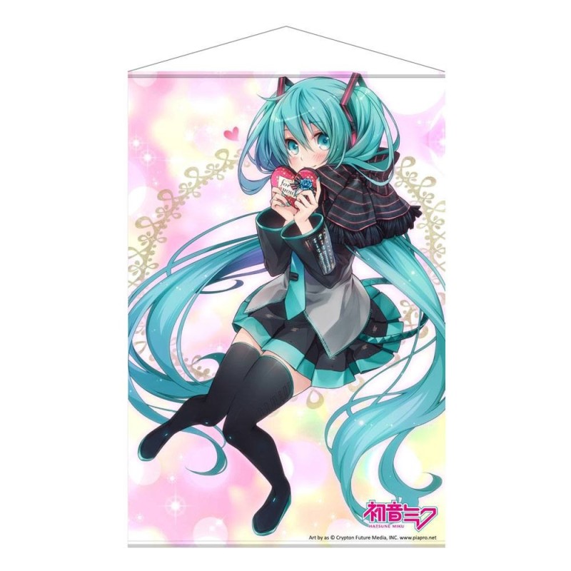 Rollo de pared Vocaloid Miku Hatsune #6 60 x 90 cm