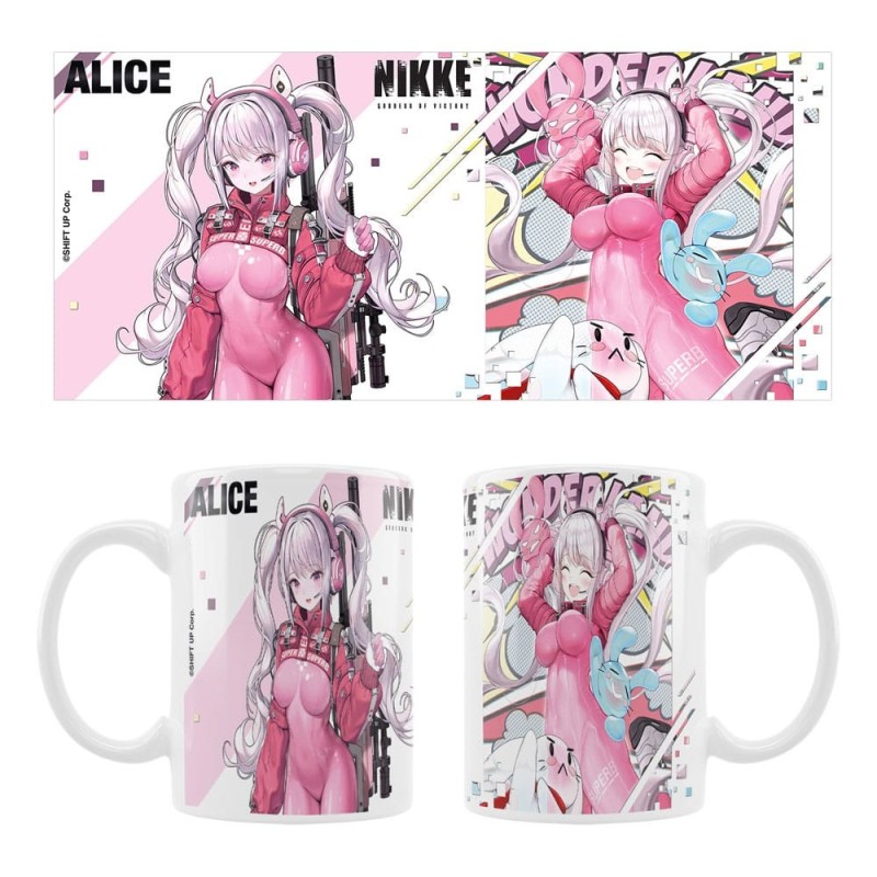 Taza de cerámica Alicia - Diosa de la Victoria: Nikke