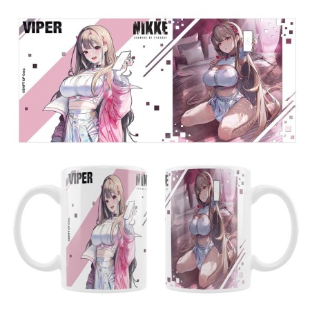 Taza de cerámica Víbora - Diosa de la Victoria: Nikke