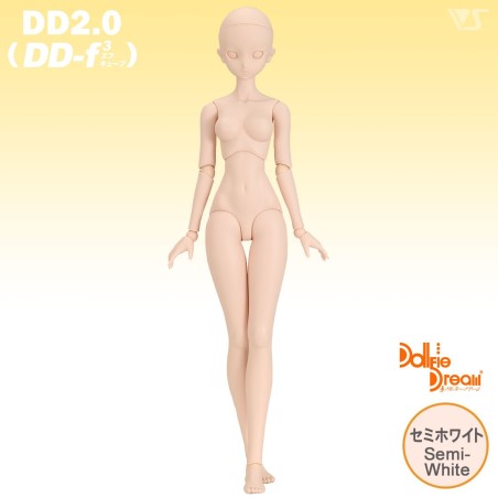 DD Base Body 2.0 (DD-f3) Semi-White - VOLKS