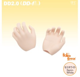 DDII-H-17-SW Hands / Semi-White - VOLKS