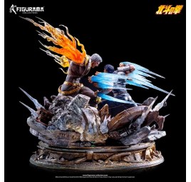 Fist of the North Star Elite Exklusive Kenshiro vs. Raoh-Statuette 1:6