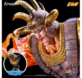 Estatuilla Kenshiro vs Raoh exclusiva del Puño de la Estrella1/6