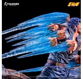 Pugno della statuetta 1/6 esclusiva Elite North Star Kenshiro vs Raoh