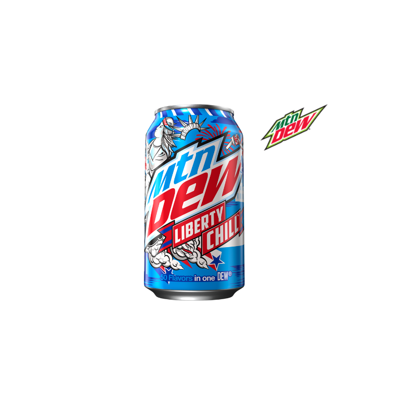 Mountain Dew Liberty Chill – Limitierte US-Edition (355 ml)