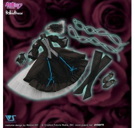 Vampire Set Dollfie Dream – Tenue Gothique Complète