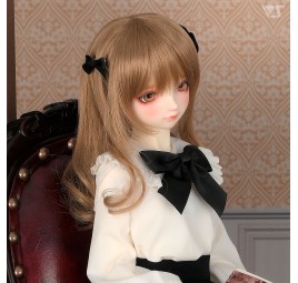 Mini Ribbon Clips (Black) for Dollfie Dream