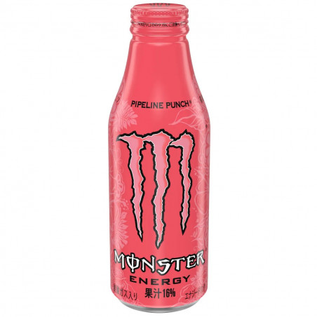 Monster Energy Pipeline Punch - 500 ml Aluminiumflasche | Japanische Ausgabe.
