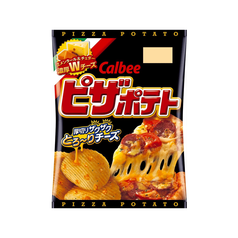 Calbee Kartoffelchips Pizzakartoffel 60ｇ