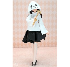 Cute Skull Hoodie Set - Dollfie Dream