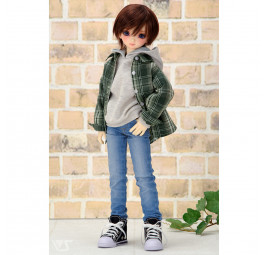 Black Chunky Shoes – Fits Dollfie Dream MDD & DDP