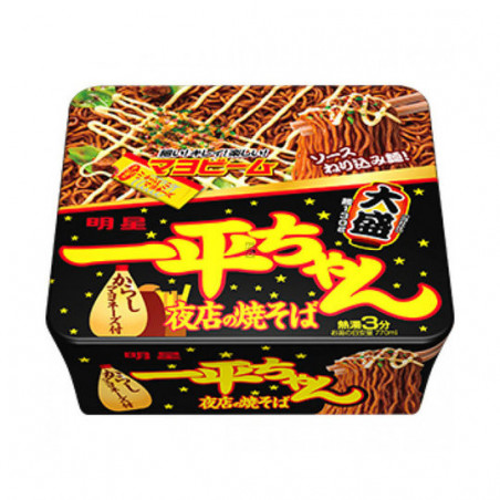 IPPEICHAN CUP YOMISE NO YAKISOBA OMORI 175g - Yakisoba Instantané Japonais