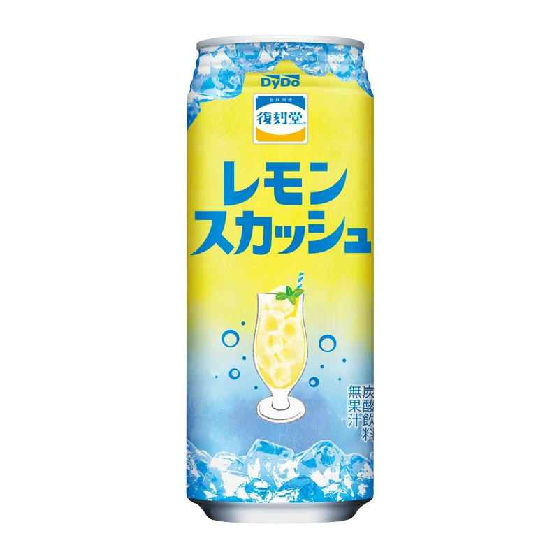 Dydo Fukkoku-Do Lemon Squash 500ml – Japanisches Retro-Zitronengetränk