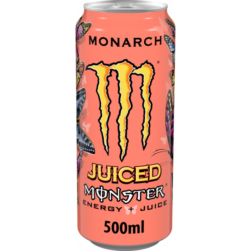 Monster Energy Juiced Monarch 500ml - Énergie Fruité et Rafraîchissante