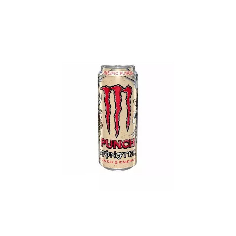 Monster Energy Pacific Punch 500ml – Boisson Énergisante Tropicale