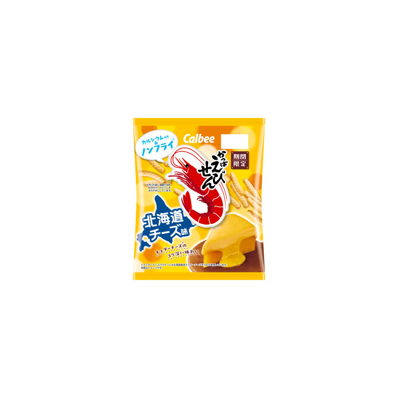 Kappa Ebisen Hokkaido Käse – Limitierter japanischer Garnelensnack von Calbee