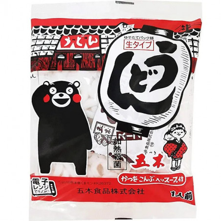 Kumamon Udon Nudeln 210g • Japanisches Nudelgericht mit Brühe
