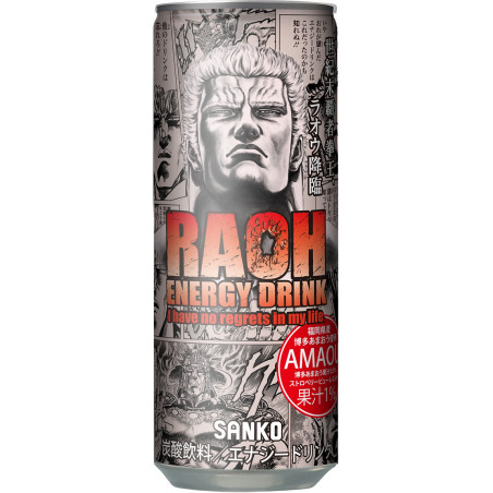 Raoh – Boisson Énergisante Fraise Amaou • Hokuto no Ken Collector