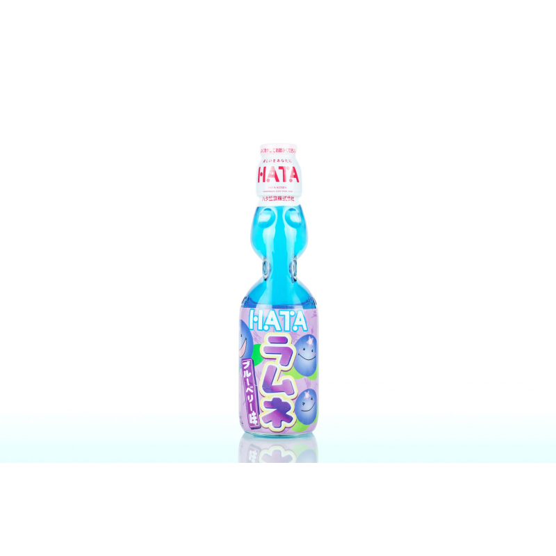 Limonade japonaise Ramune au goût de myrtille – bouteille 200ml