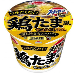 SUPER CUP X1.5 TORI-TAMA AMA-KOKU DASHI UDON