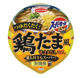 SUPER CUP X1.5 TORI-TAMA AMA-KOKU DASHI UDON