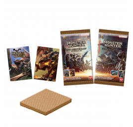 Monster Hunter 20th Anniversary – Cartes Métalliques & Gaufrettes par Bandai