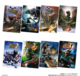 Monster Hunter 20th Anniversary – Metallkarten & Waffeln von Bandai