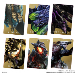 Monster Hunter 20th Anniversary – Metallkarten & Waffeln von Bandai