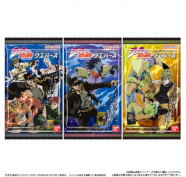 JoJo’s Bizarre Adventure – Metallic card + wafer (Bandai Japan)