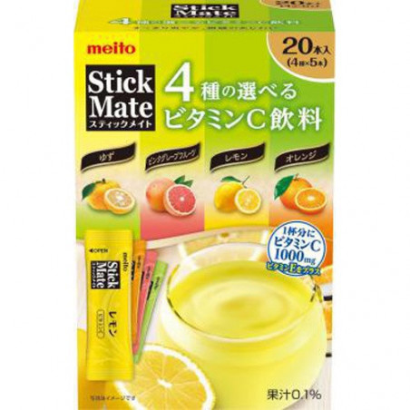 Stick Mate Vitamin C 20P | Fruchtige Sticks Nahrungsergänzung