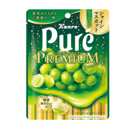 Premium Shine Muscat Sprudelndes Gummy Püree | Japanischer Fruchtsnack