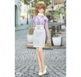 Dollfie Dream Off-Shoulder Shirt Set