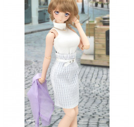 Dollfie Dream Off-Shoulder Shirt Set