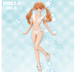DDS Base Body 2.0 (DD-f³) Semi-White | Dollfie Dream Articulated Body