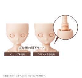 DDS Base Body 2.0 (DD-f³) Semi-White | Dollfie Dream Articulated Body