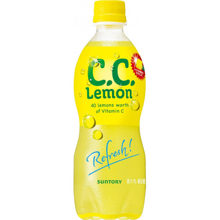 Boisson japonaise C.C Lemon – format bouteille plastique