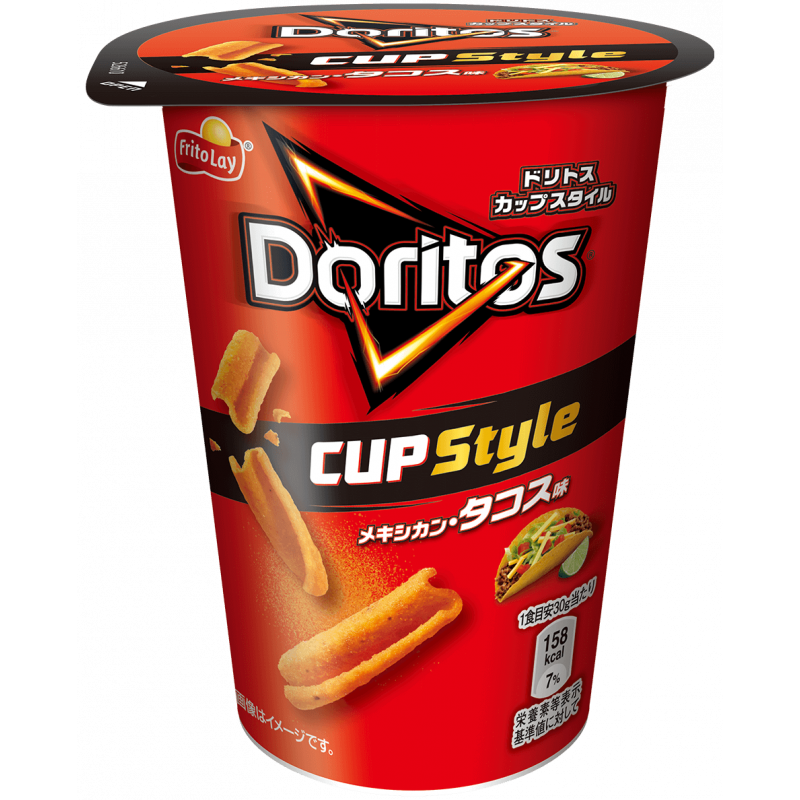 Doritos CUP Style Mexican Tacos 60g – Spicy Snack in a Handy Cup