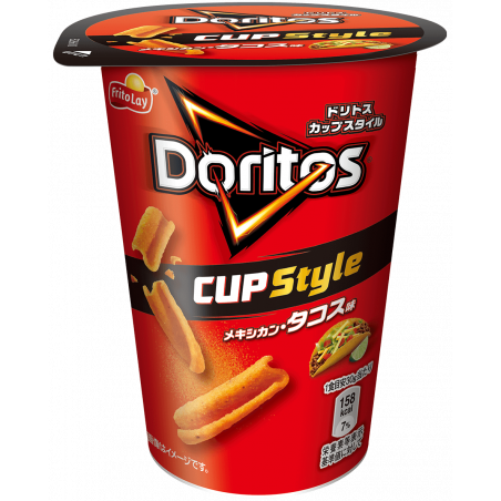 Doritos CUP Style Mexican Tacos 60g – Spicy Snack in a Handy Cup