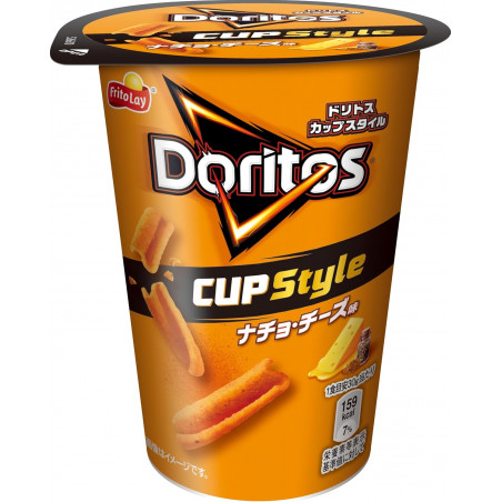 Doritos CUP Style Nacho Cheese 60g – Bold Cheese Snack in a Handy Cup