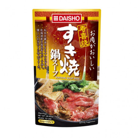 Daisho Sukiyaki Vegan – Bouillon japonais pour hot-pot et ramen