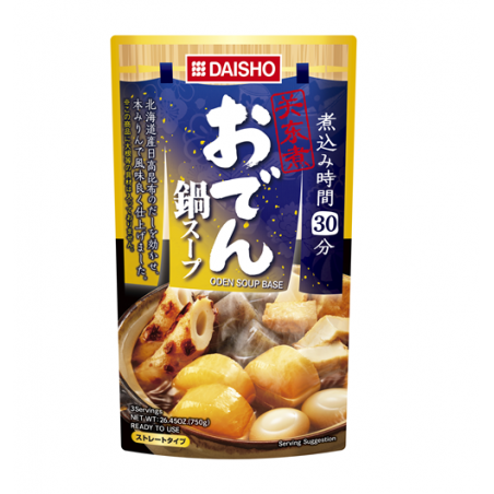 Daisho Oden Nabe Soup Base – Bouillon japonais pour plats mijotés 750g
