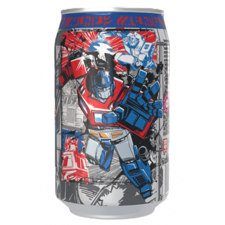 Transformers – Optimus Primeberry Soda Fraise | Boisson Japonaise Collector