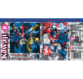 Transformers – Optimus Primeberry Soda Fraise | Boisson Japonaise Collector