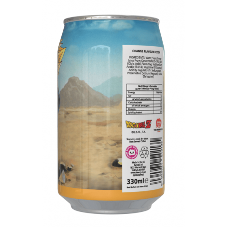 Dragon Ball Z Trunks Summer Fruits Flavour Soda Can